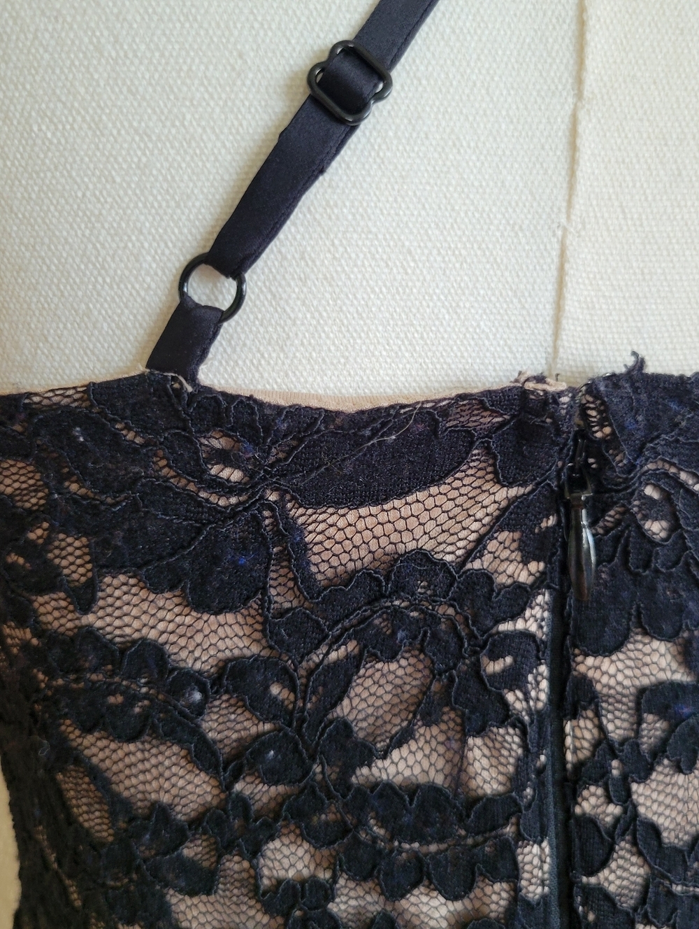 Express | 2018 Petite Black Lace Dressy Jumpsuit - Picture 9 of 11